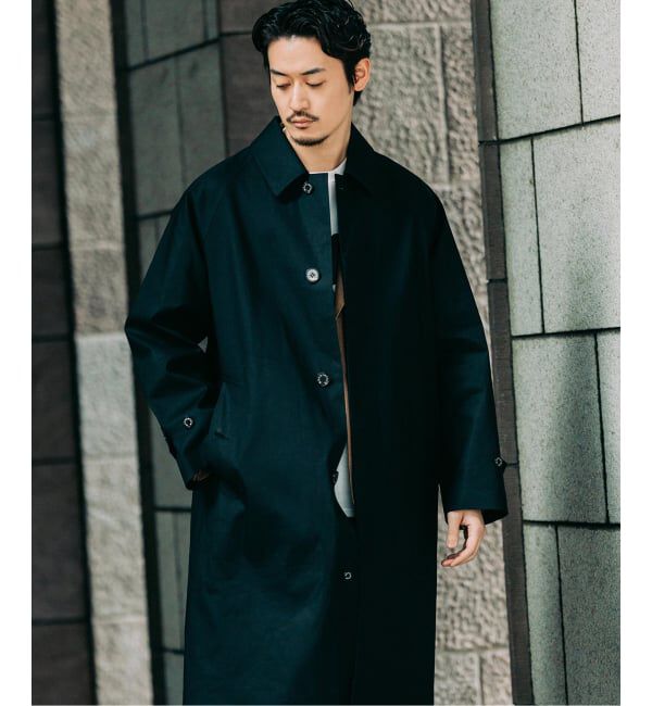 EDIFICE「MACKINTOSH(マッキントッシュ) 別注 NEW BALFIELD」|ステンカラーコート|