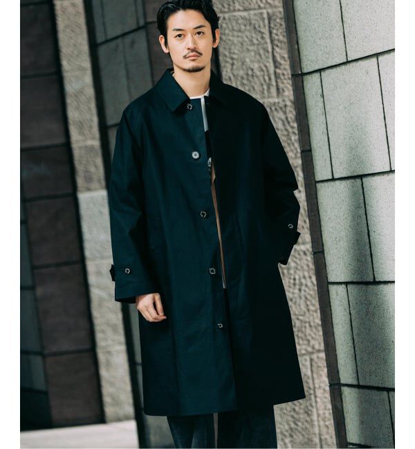 EDIFICE「MACKINTOSH(マッキントッシュ) 別注 NEW BALFIELD」|ステンカラーコート|