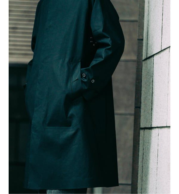 EDIFICE「MACKINTOSH(マッキントッシュ) 別注 NEW BALFIELD」|ステンカラーコート|