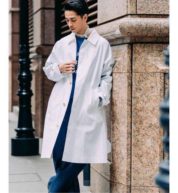 EDIFICE「MACKINTOSH(マッキントッシュ) 別注 NEW BALFIELD」|ステンカラーコート|