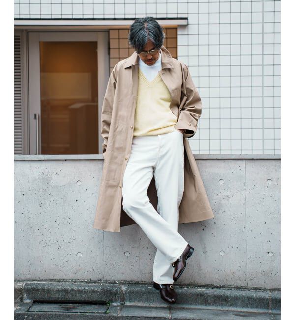 EDIFICE「MACKINTOSH(マッキントッシュ) 別注 NEW BALFIELD」|ステンカラーコート|