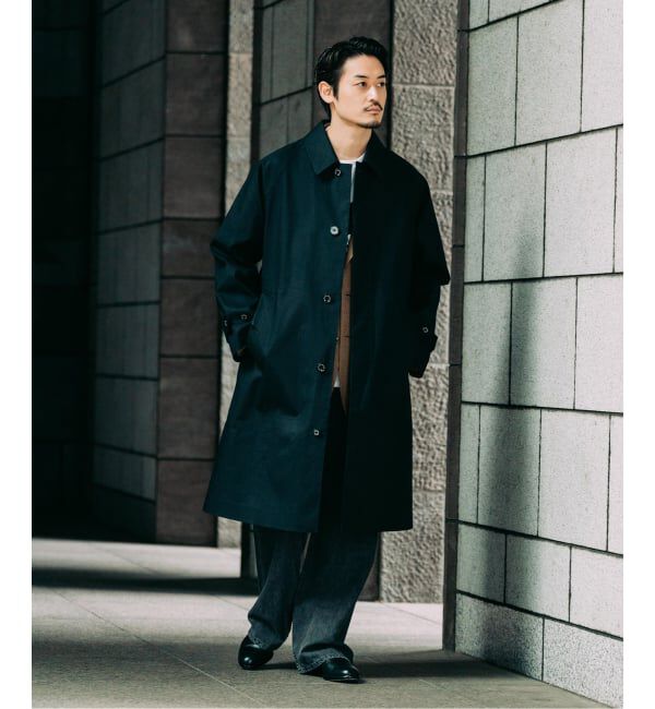 EDIFICE「MACKINTOSH(マッキントッシュ) 別注 NEW BALFIELD」|ステンカラーコート|