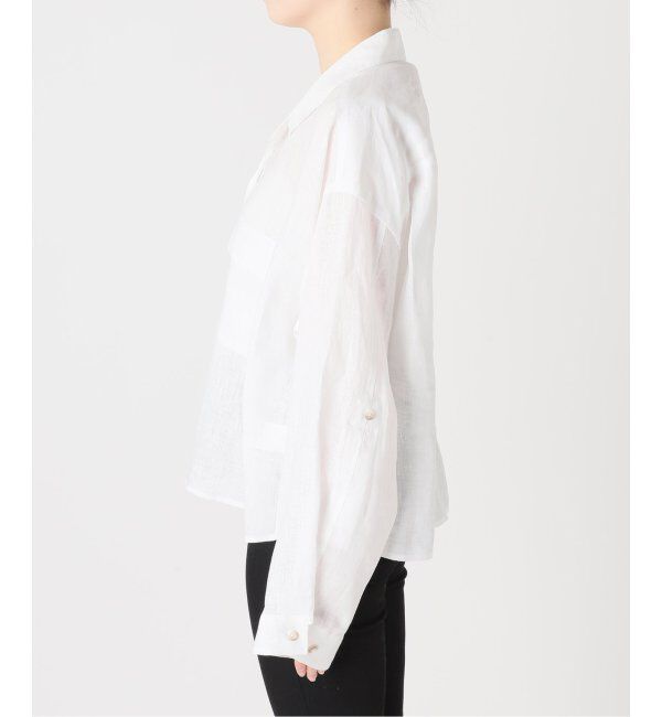 JOURNAL STANDARD「リネンレギュラーロールアップシャツ」|シャツ・ブラウス|