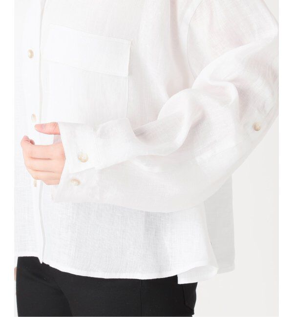 JOURNAL STANDARD「リネンレギュラーロールアップシャツ」|シャツ・ブラウス|