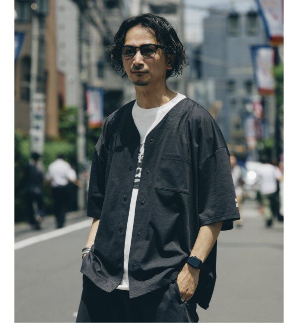 JOURNAL STANDARD relume「吸水速乾 RUSSELL ATHLETIC 別注 Dri-Power(R) ベースボールシャツ」|シャツ・ブラウス|