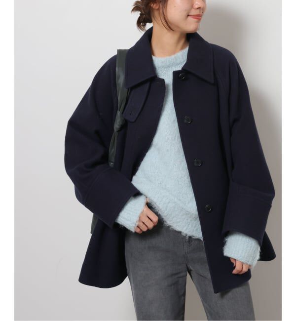 JOURNAL STANDARD relume「《追加》尾州ウールスーパー100Aラインコート」|ステンカラーコート|