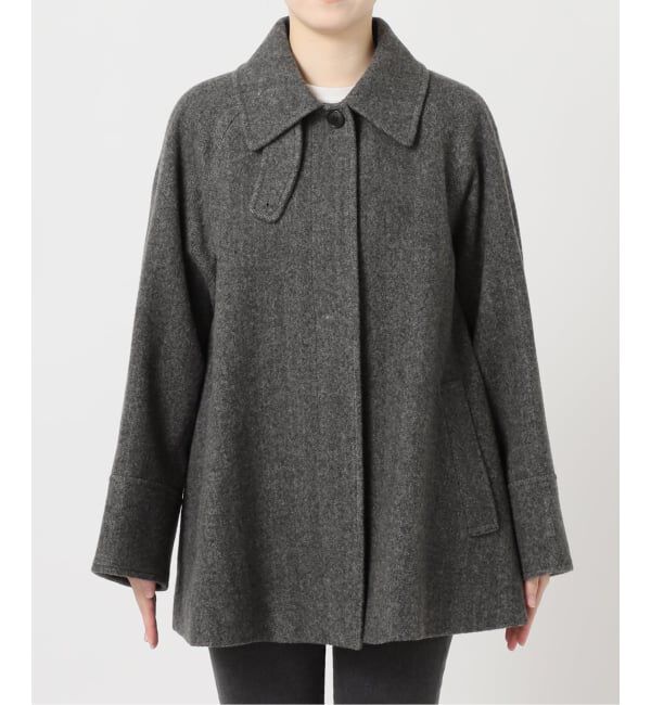 JOURNAL STANDARD relume「《追加》尾州ウールスーパー100Aラインコート」|ステンカラーコート|