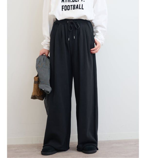 JOURNAL STANDARD relume「《WEB限定追加》タックワイドイージースウェットパンツ」|その他|