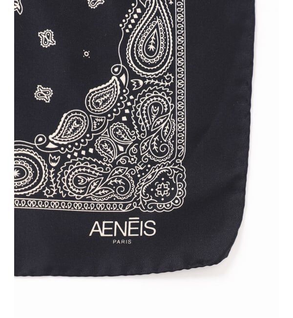 journal standard L'essage「【AENEIS/エネス】Minimal Bandana silk scarf：スカーフ」|バンダナ・スカーフ|