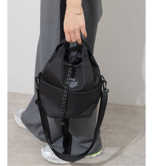 JOURNAL STANDARD relume「【KiU/キウ】 600D POCKETFUL MINI BAG」|ショルダー・メッセンジャー|ブラック