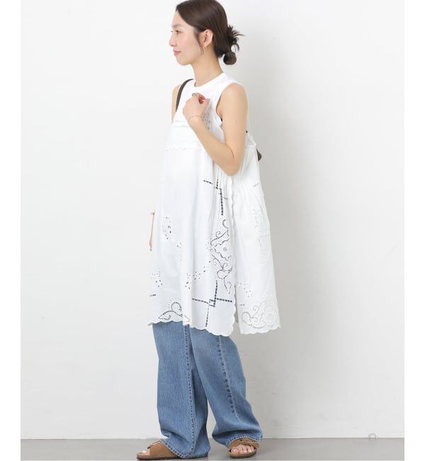 JOURNAL STANDARD relume「スクエアエンブロイダリーチュニック」|チュニック|