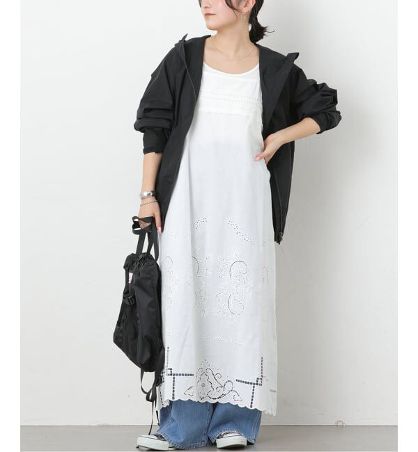 JOURNAL STANDARD relume「スクエアエンブロイダリーワンピース」|ワンピース|ホワイト