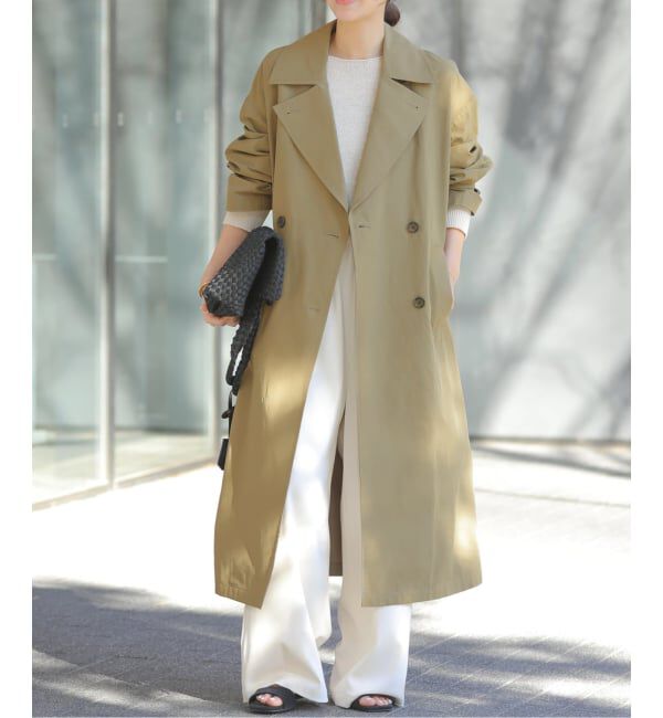 JOURNAL STANDARD relume「《追加2》［洗濯機洗い可］コットンナイロンライトトレンチコート」|トレンチコート|