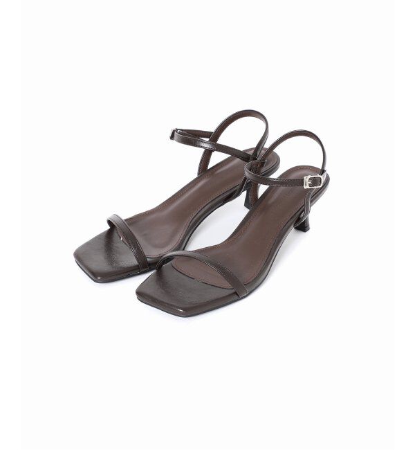 U by SPICK&SPAN「KOMOREBI MUSEUM/コモレビミュージアム アンクルストラップサンダル」|サンダル|