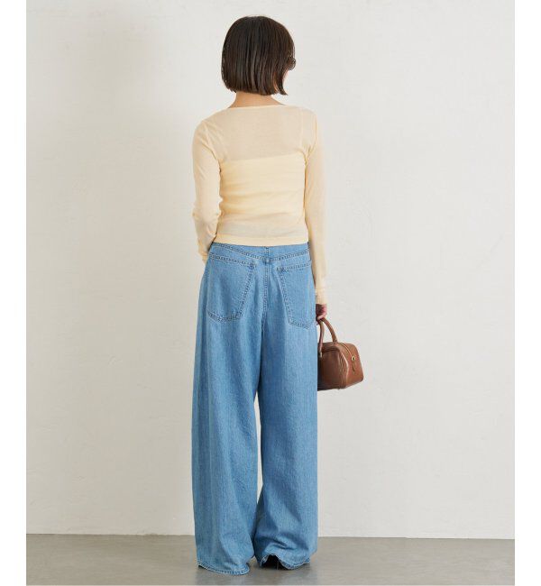 U by SPICK&SPAN「コットンテレココンパクトカーデ」|カーディガン|