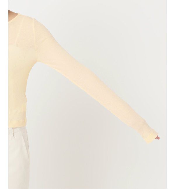 U by SPICK&SPAN「コットンテレココンパクトカーデ」|カーディガン|