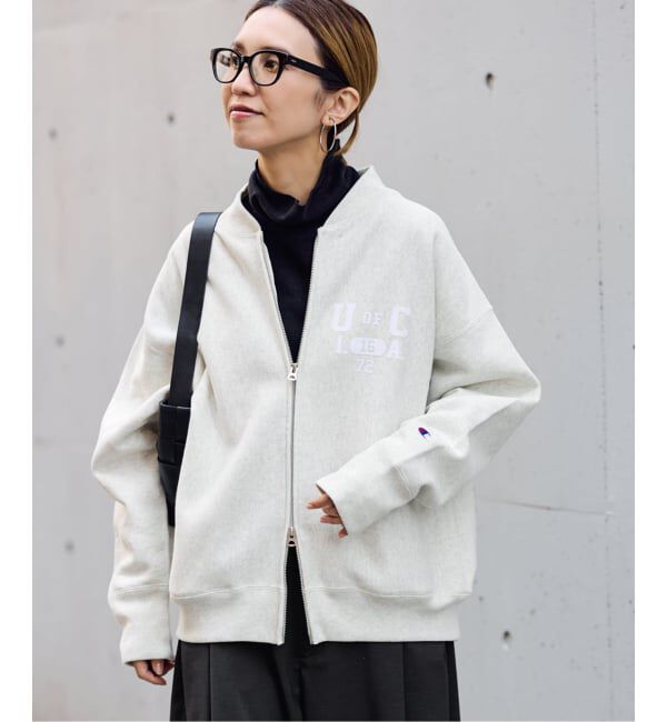 FRAMeWORK「Champion 別注リバースウィーブフルジップパーカー」|パーカー|