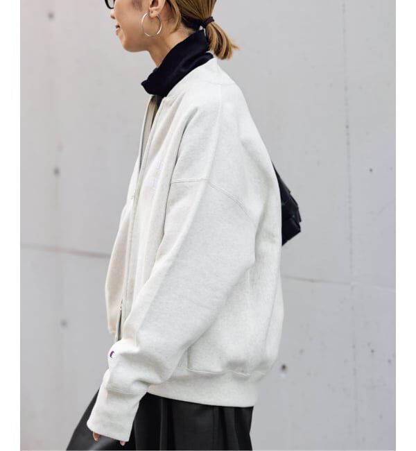 FRAMeWORK「Champion 別注リバースウィーブフルジップパーカー」|パーカー|