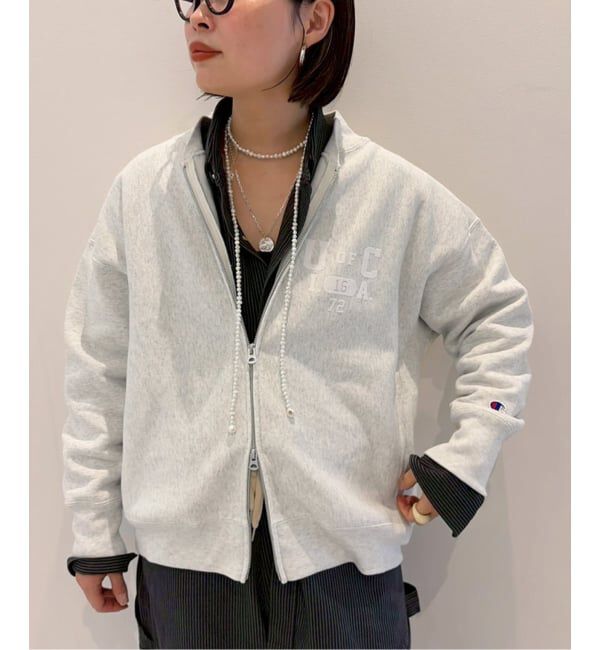 FRAMeWORK「Champion 別注リバースウィーブフルジップパーカー」|パーカー|