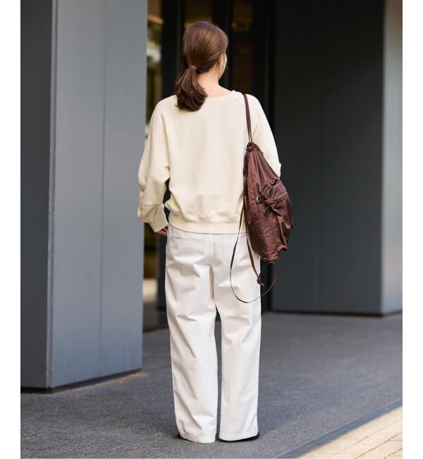 FRAMeWORK「Butter Terry キーネックスウェット」|スウェット・ジャージ|