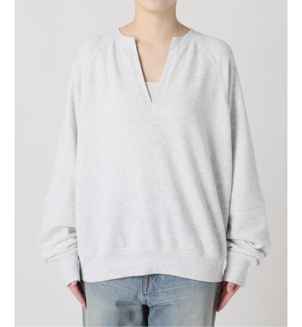 FRAMeWORK「Butter Terry キーネックスウェット」|スウェット・ジャージ|