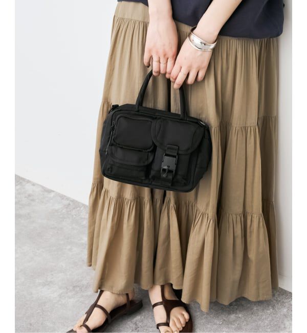 Spick and Span「BAICYCLON/バイシクロン MULTI POCKET 2WAY BAG」|ショルダー・メッセンジャー|ブラック