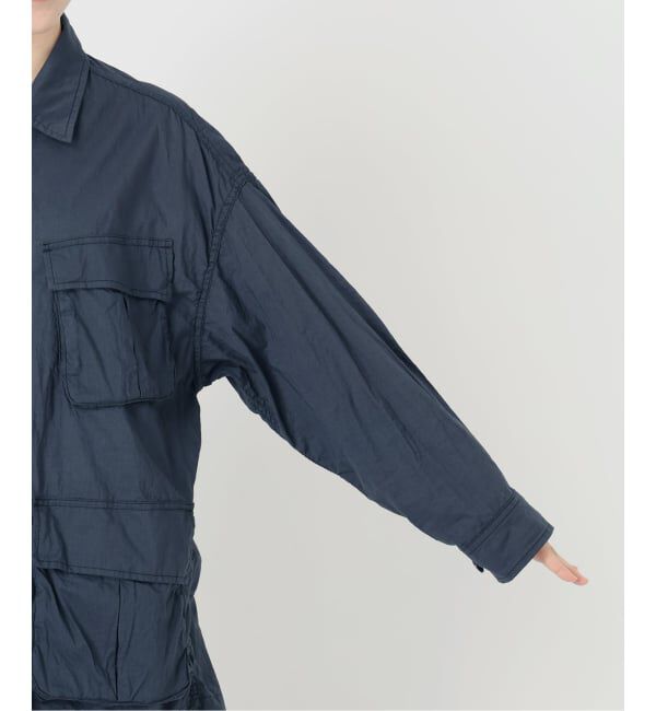 FRAMeWORK「ローンワッシャーミリタリージャケット」|ミリタリージャケット|