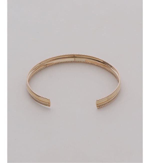 Lilas by Spick&Span「サイドループラインバングル K10」|ブレスレット・バングル|