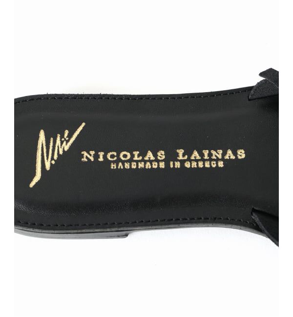 NOBLE「《予約》NICOLAS LAINAS/ニコラスライナス フリンジサンダル」|サンダル|