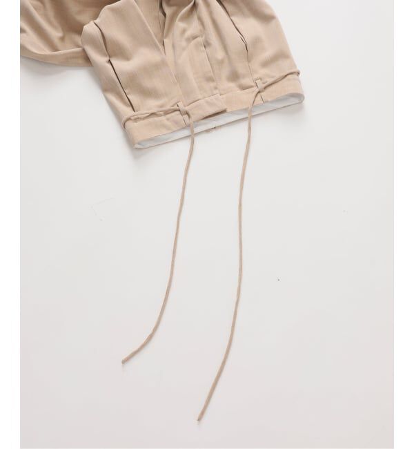 NOBLE「《予約》SUNCOO/サンクー タックワイドパンツ」|その他|