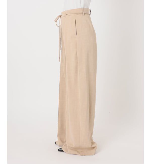 NOBLE「《予約》SUNCOO/サンクー タックワイドパンツ」|その他|