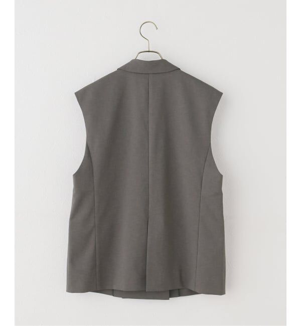 Spick and Span「《セットアップ可》ツイルストレッチダブルボタン ベスト」|ベスト・ジレ|