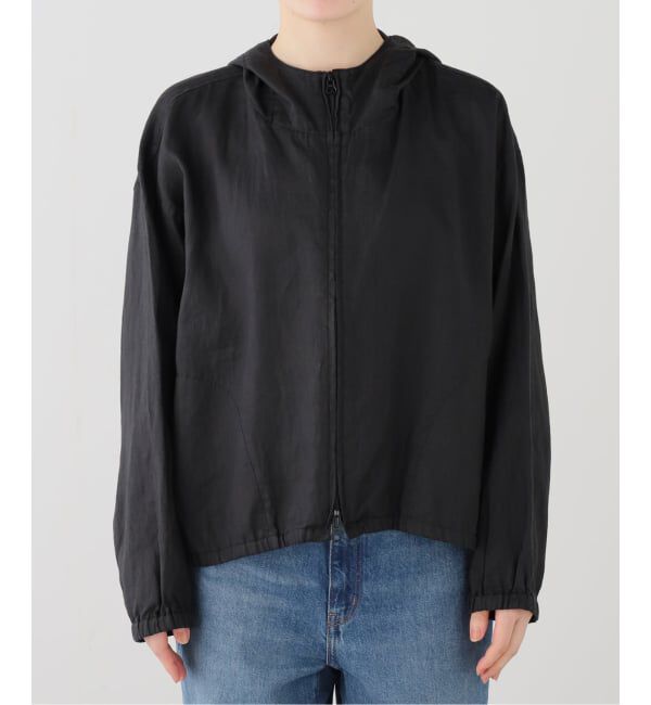 FRAMeWORK「フレンチリネンフードシャツ」|シャツ・ブラウス|