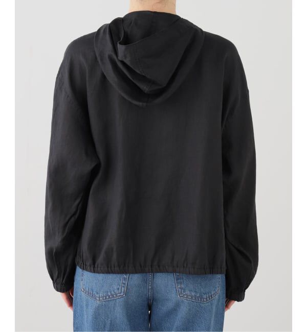 FRAMeWORK「フレンチリネンフードシャツ」|シャツ・ブラウス|