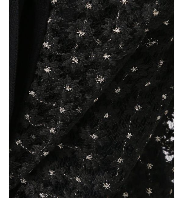  「【洗える】フラワーレースカーディガン」|カーディガン|