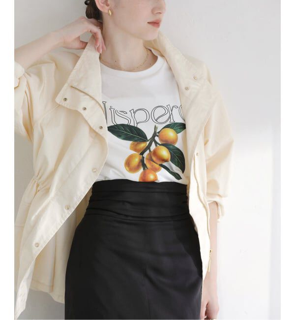  「【洗える】fruit print Tシャツ」|Tシャツ・カットソー|