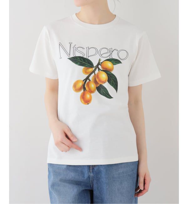  「【洗える】fruit print Tシャツ」|Tシャツ・カットソー|