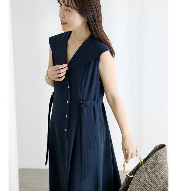  「《予約》【洗える】セーラーカラーワンピース」|ワンピース|