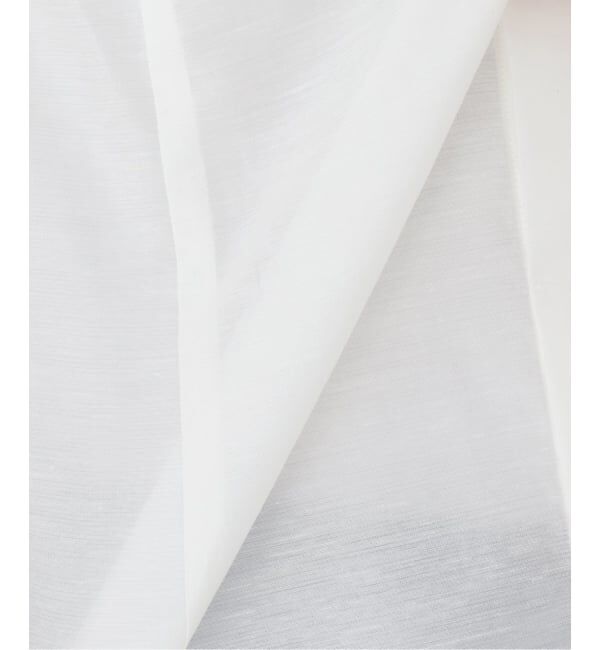  「【洗える】ラッフルスリーブシャツ」|シャツ・ブラウス|