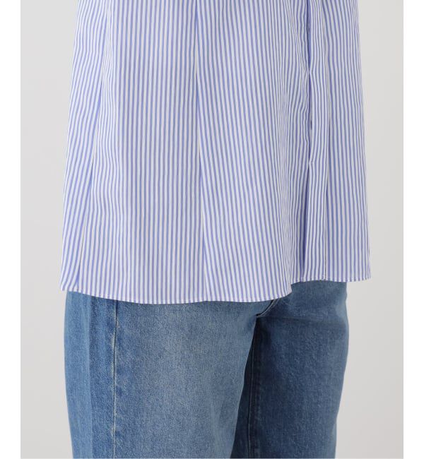  「【洗える】ラッフルスリーブシャツ」|シャツ・ブラウス|