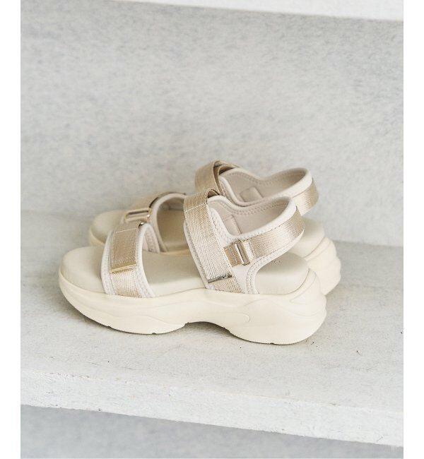  「COHINA&times;LE TALONコンビベルトスニーカーサンダル」|サンダル|