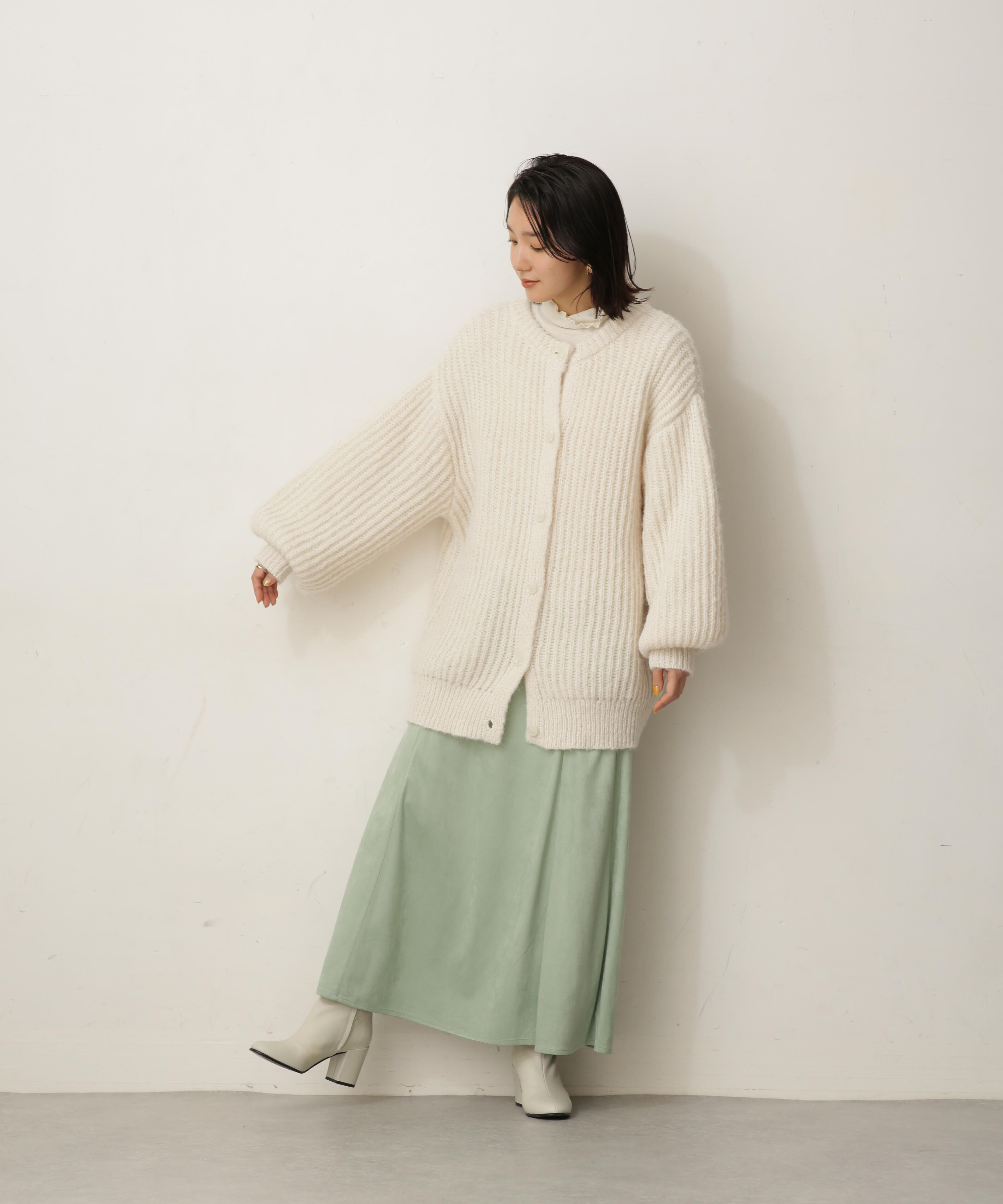 nano･universe「LB.04/フェイクスエードスカート」|スカート|