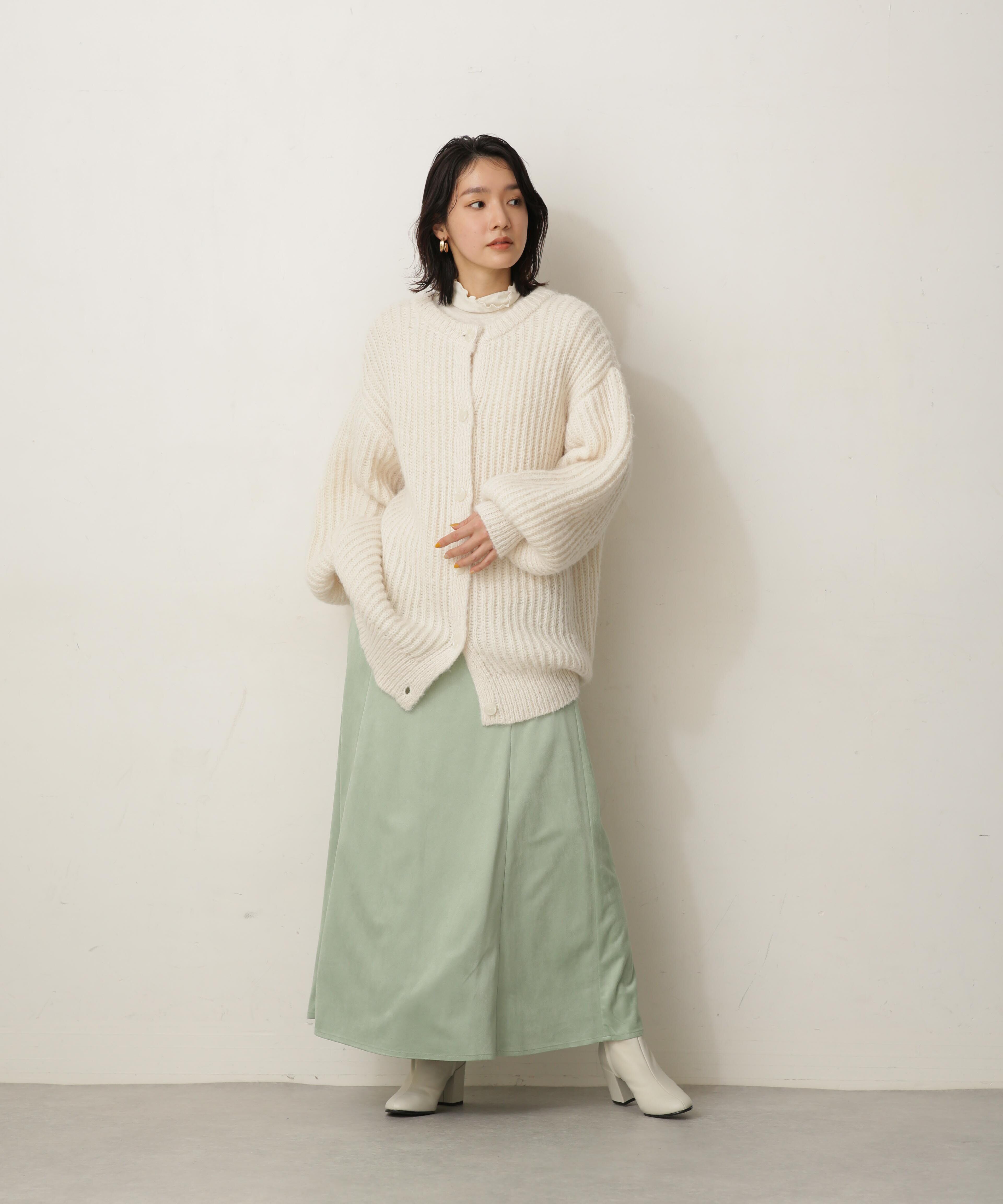 nano･universe「LB.04/フェイクスエードスカート」|スカート|