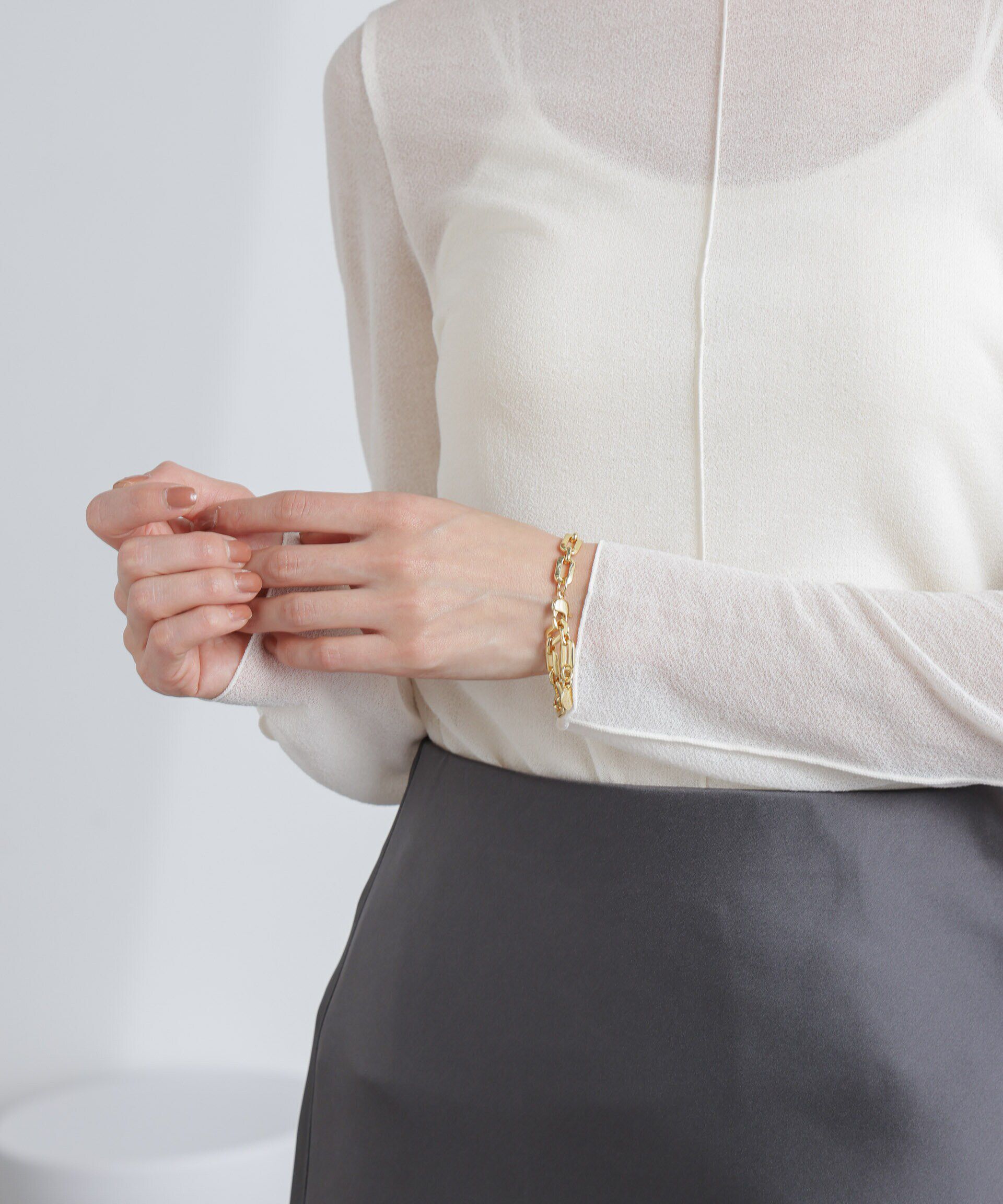 NANO universe「チェーンブレスレット」|ブレスレット・バングル|