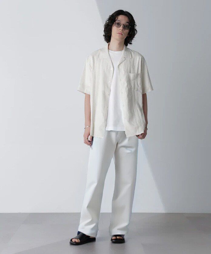 nano･universe「スタイリッシュキューバシャツ 半袖」|シャツ・ブラウス|