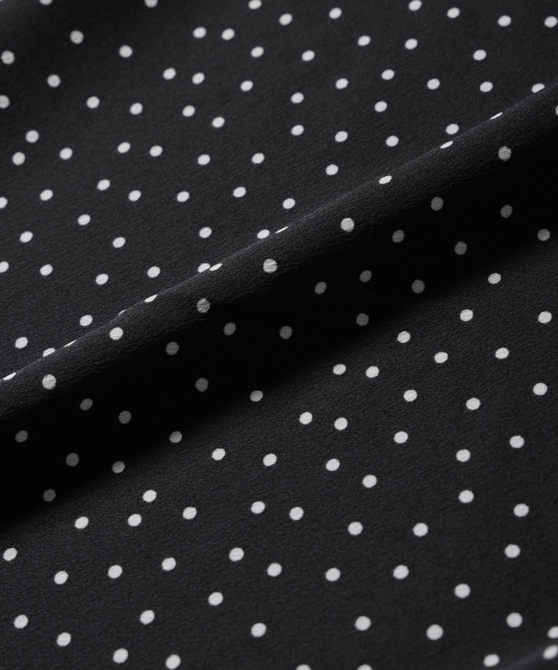 nano･universe「ドットプリントサテンキャミワンピース」|ワンピース|