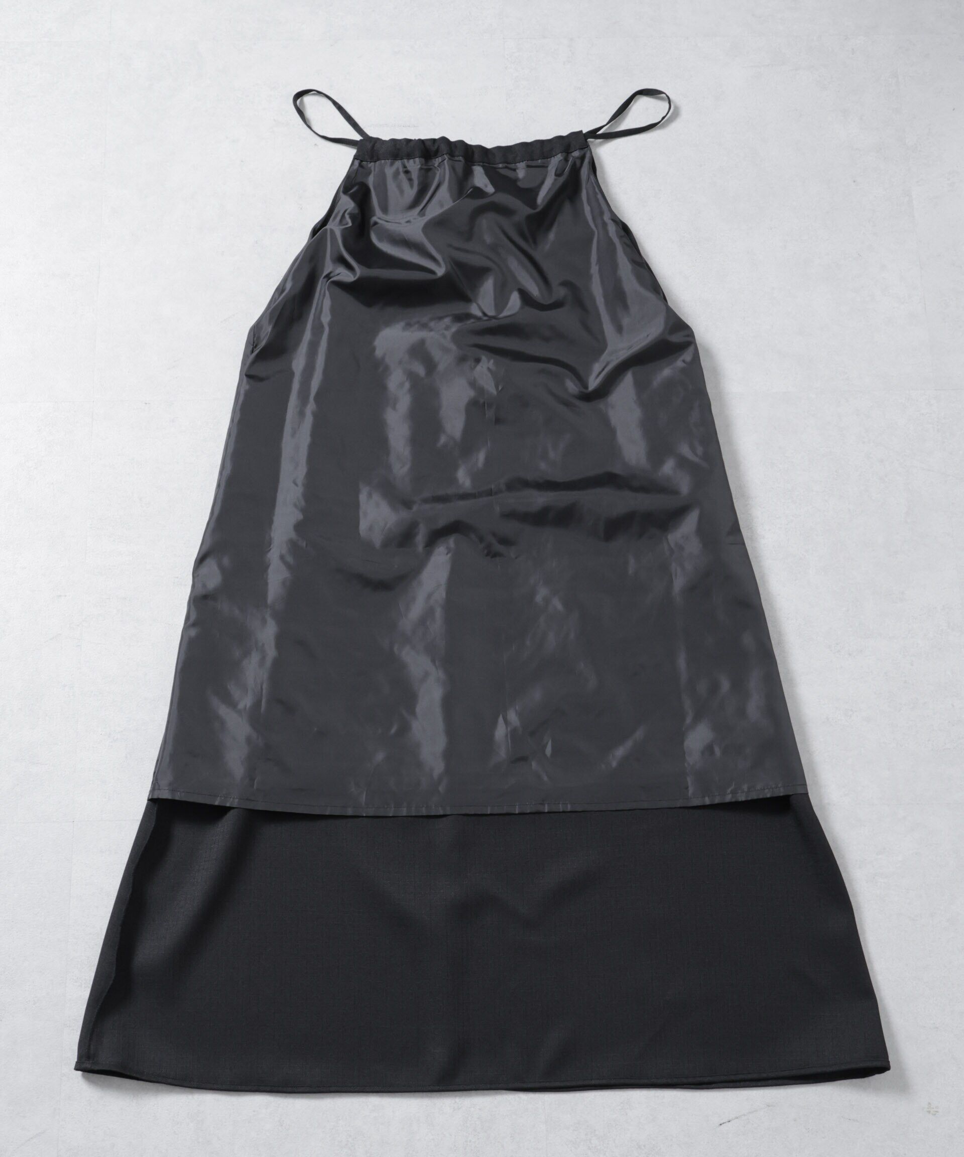 nano･universe「スラブツイードバックリボンキャミソールワンピース」|ワンピース|