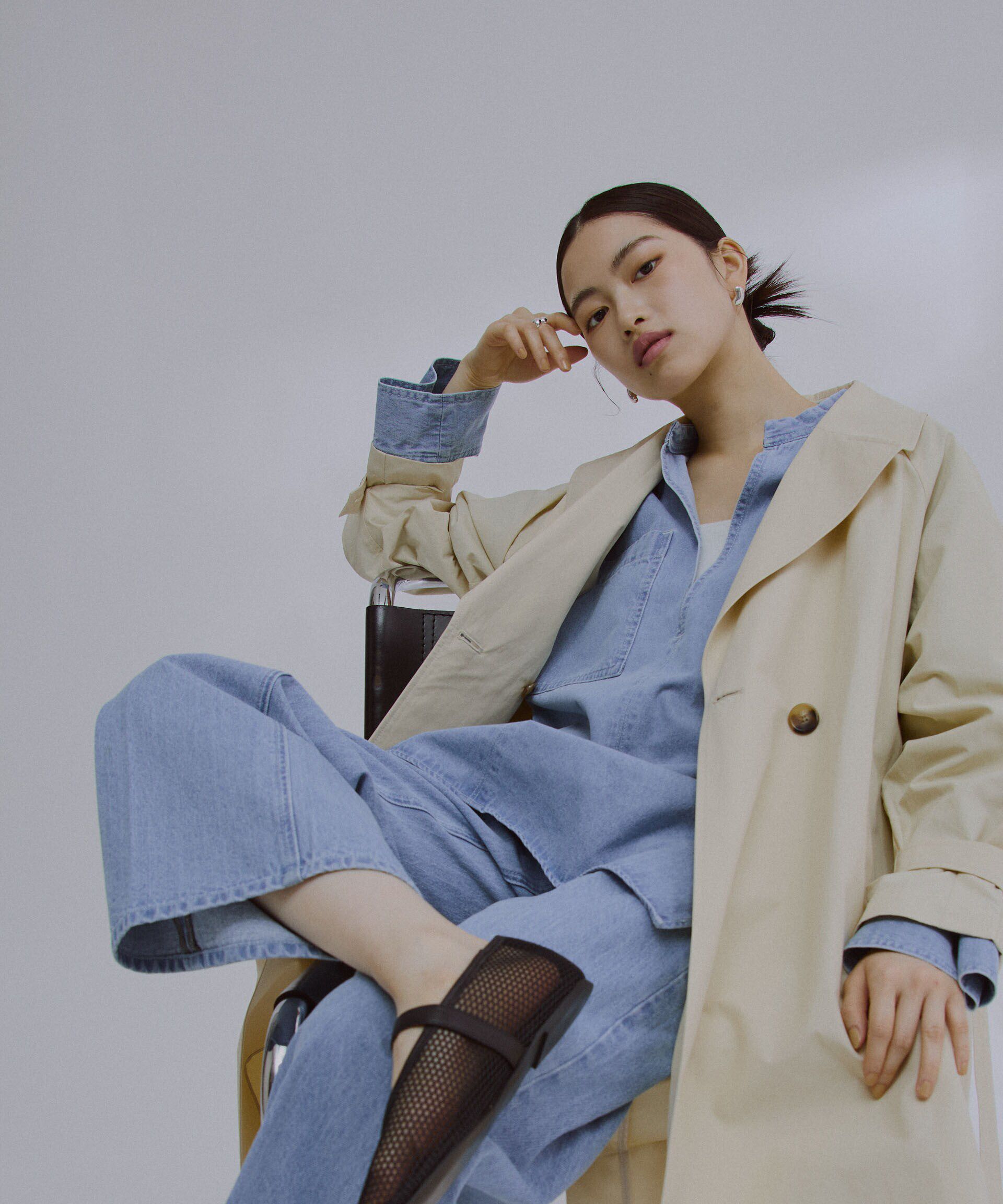 nano･universe「デニムポケットプルオーバー（セットアップ可）」|シャツ・ブラウス|