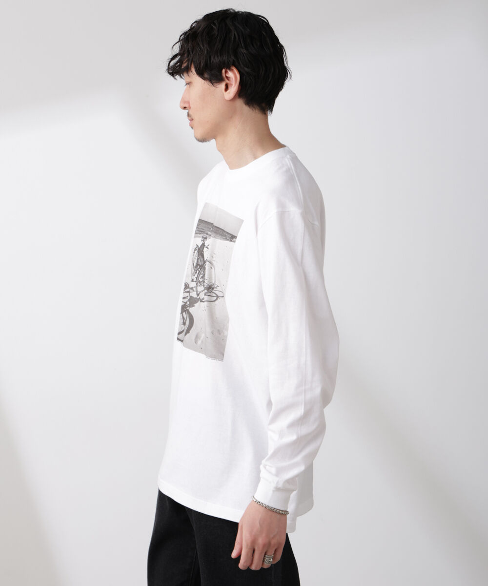 nano･universe「「着るアート」Herbert List/Magnum Photos Tシャツ長袖GERMANY」|Tシャツ・カットソー|