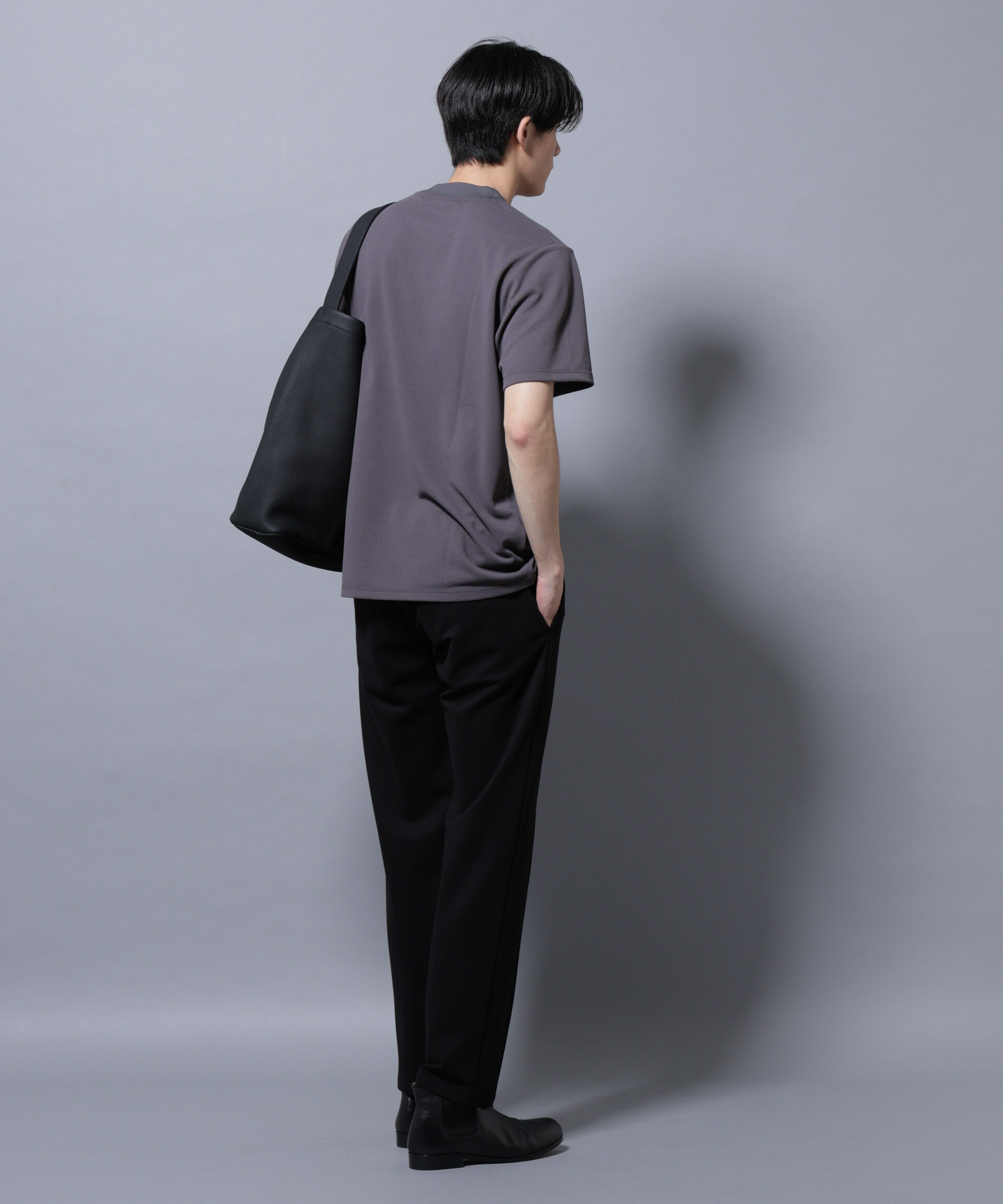 nano･universe「「モダンコンフォートシリーズ」スリムイージースラックス」|チノ|